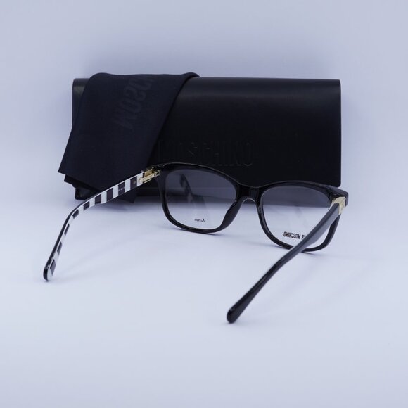 🕶️ New Moschino MOL515 0807 00 Eyeglasses - Black Frame 52mm - Picture 10 of 10
